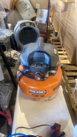 Ridgid 6gal 150psi compressor.