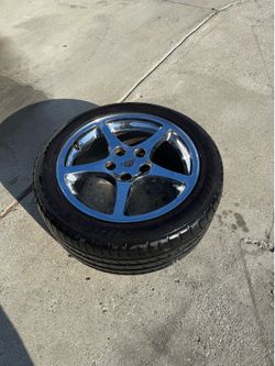 1(contact info removed) Corvette C5 Chrome rims set