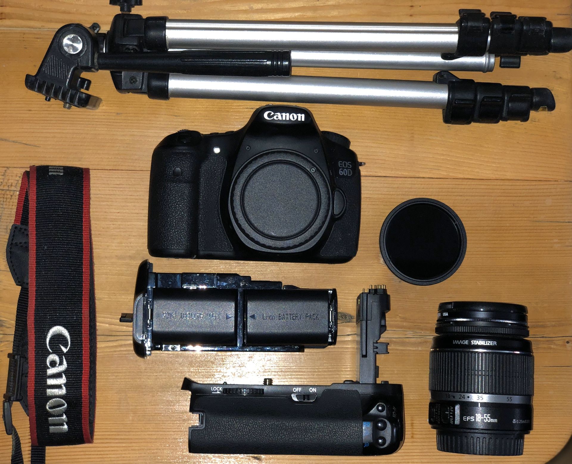 CANON 60d With Extras