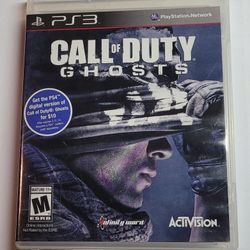 Call Of Duty Ghosts For PS3 Used