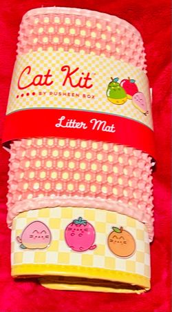 New Pusheen litter mat fruit edition