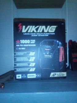Jump starter 1000 crank amp