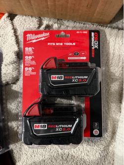 Milwaukee 48-11-1852 M18 REDLITHIUM XC 5.0Ah 2pk