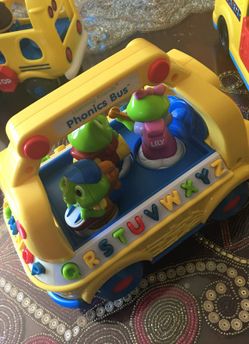 Learning Phonics bus works perfectly no pets or dogs smoke free home with all my stuff