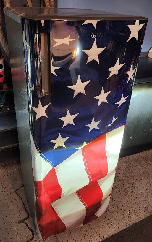 LG  American Flag Refrigerator 