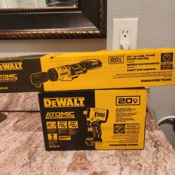 1/2 impact with 3/8 Dewalt rachet only firm price tool