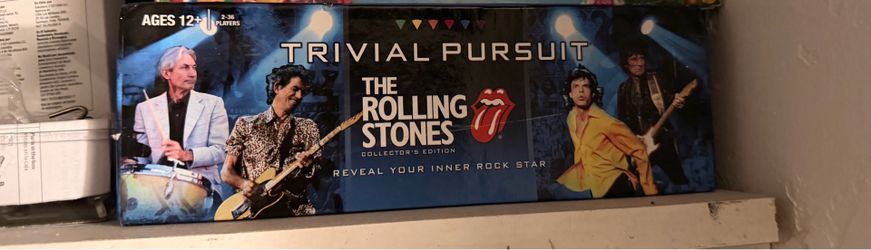Trivial Pursuit The Rolling Stones Collector's Edition