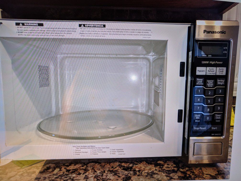 Microwave 1200W - Inverter Technology