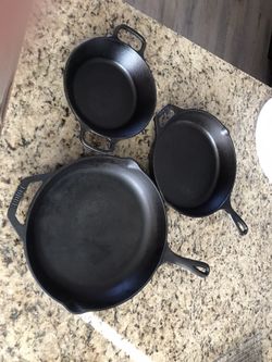 Cast iron Pans