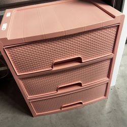 Sterilite’s Weave Collection (3 Storage Drawers), Pink