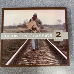 Country Classics (2010) 2-Disc CD Set -Good Condition 