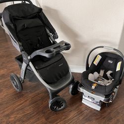 Chicco Bravo Stroller, Car seat And Base