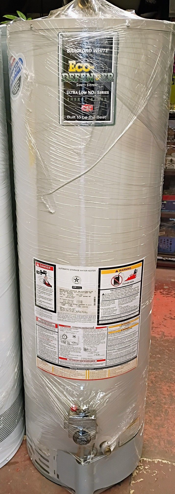 Bradford White Water Heater 40gl