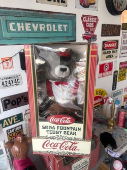 New in the box collectors Coca Cola bears
