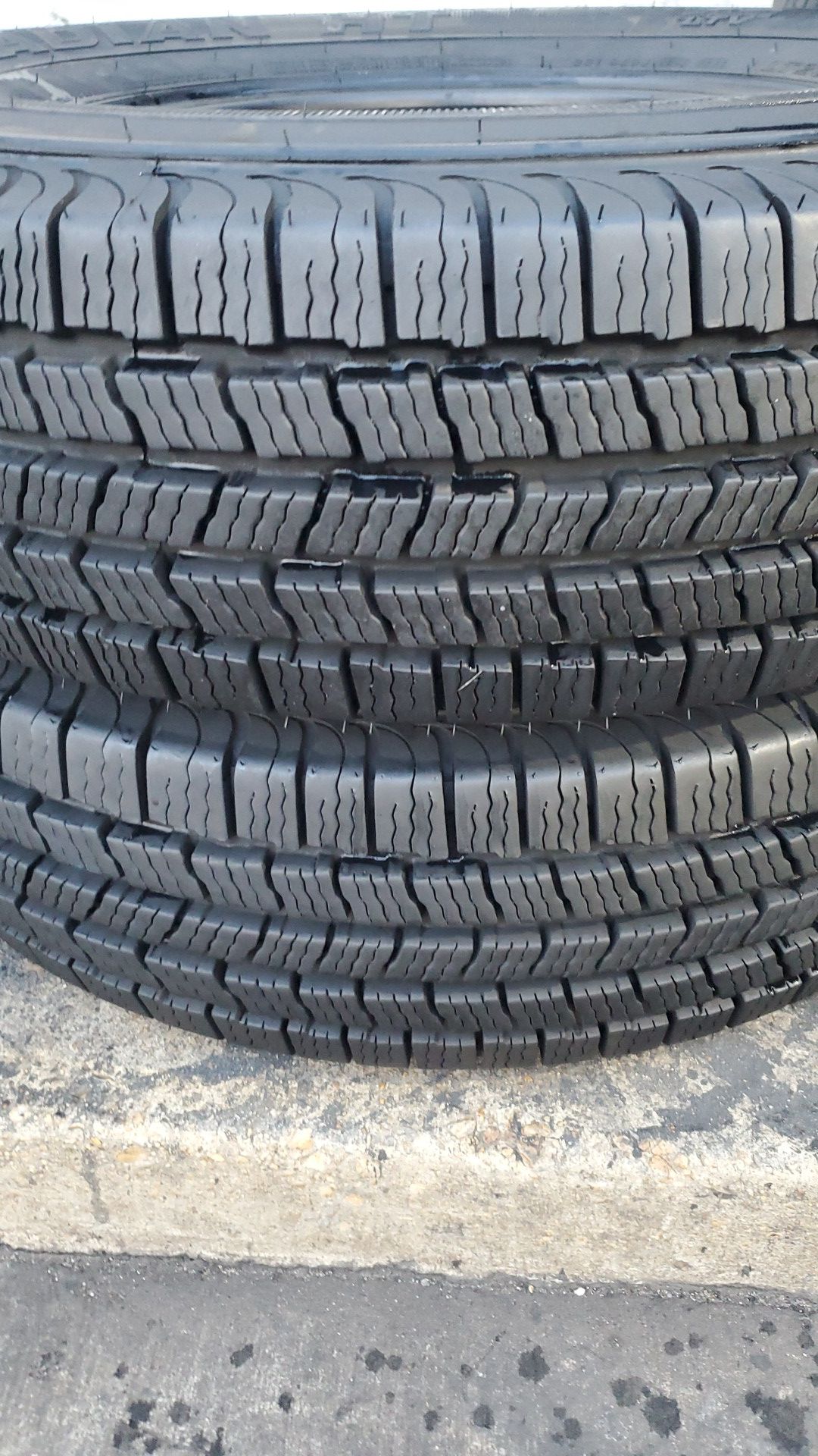 Two very good NEXEN tires for sale LT 235/85/16