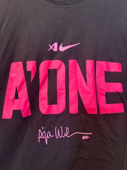 Aha Wilson WNBA shirt Nike a one men’s size medium worn once
