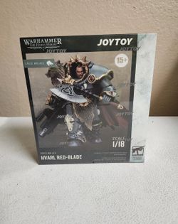Warhammer Space Wolves Hvarl Red-Blade 1/18 Action Figure