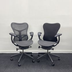 HERMAN MILLER MIRRA CHAIRS FULLY LOADED DELIVERY AVAILABLE 