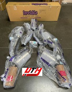 INVIDIA N1 Dual Stainless Steel Tip Catback Exhaust for Nissan Z RZ34 400Z 23-26