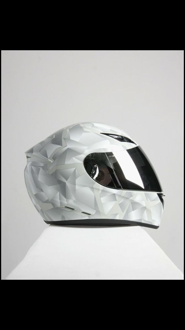 AGV DIESEL MOTORCYCLE HELMET PRISM - Jeans Medium MPG03 Full Jack Dot Grey Mirror Visor