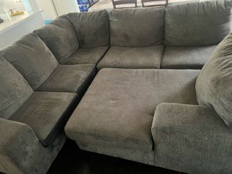 Three piece sectional sofa