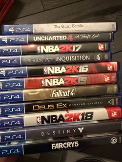 PS4 titles