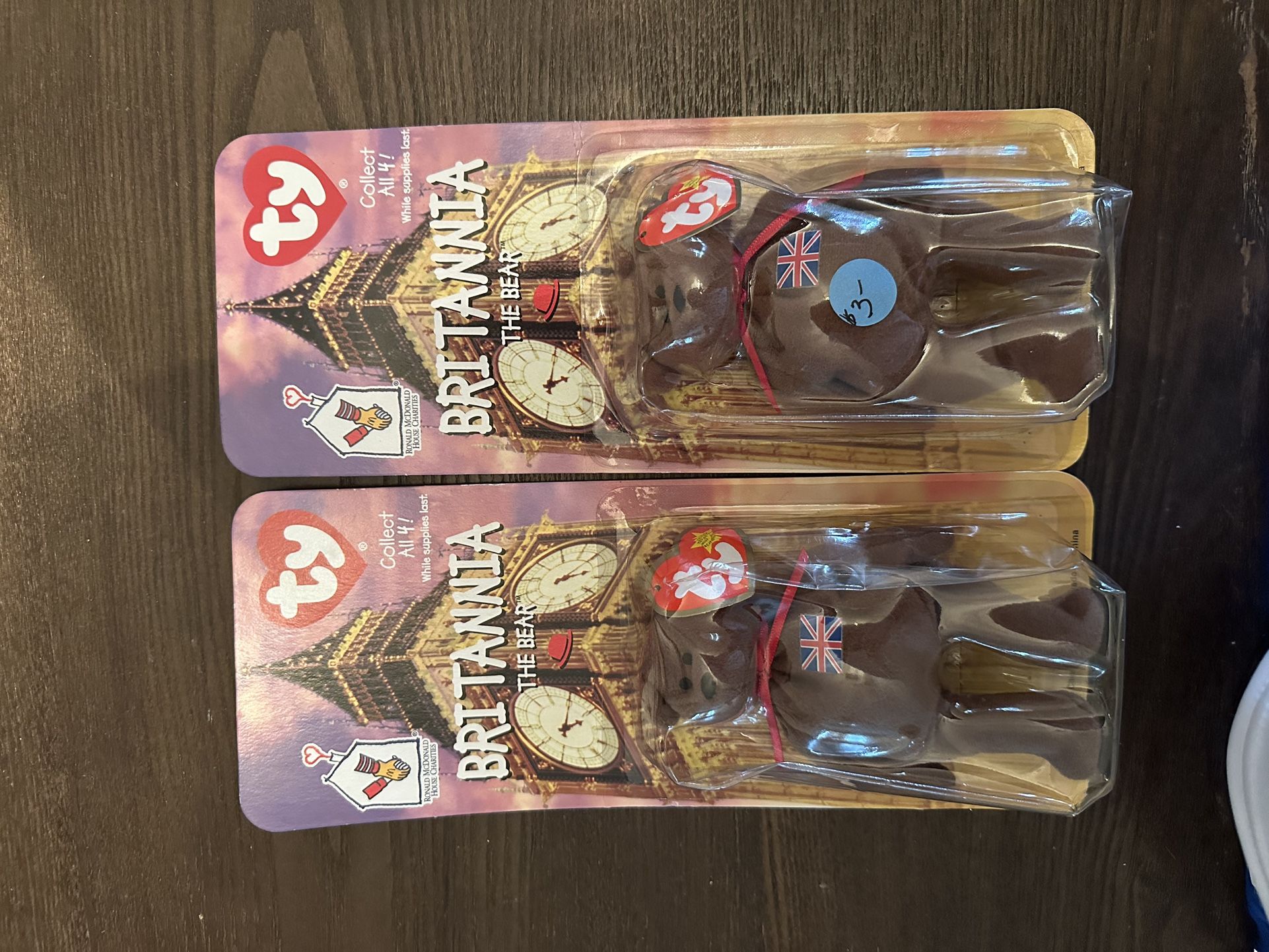 Beanie Baby Britannia The Bear