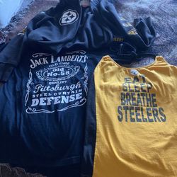 Steelers Women’s Lot Of Tops