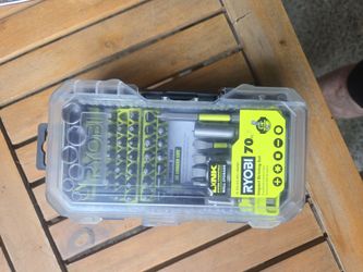 Ryobe 70 piece impact driving set