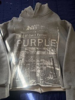 purple brand hoodie