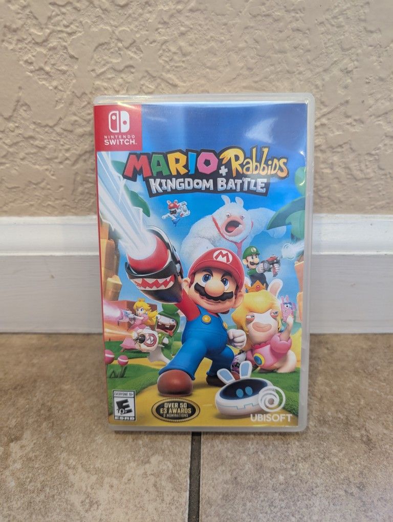 Mario + Rabbids Kingdom Battle - Nintendo Switch - Physical Game Cartridge