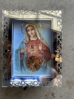 Small Religious Wall Clock