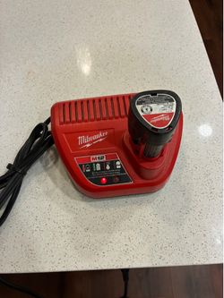 Milwaukee m12 charger and battery