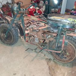 Mini Bike  Runs And Drives Manco USA Made Dirt bike pit bike pocket bike  go cart Gokart Atv Atc Predator Ghost Motorcycle Quad 110c 