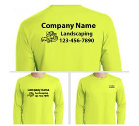 LAWN  CARE SERVICE WORK UNIFORM 