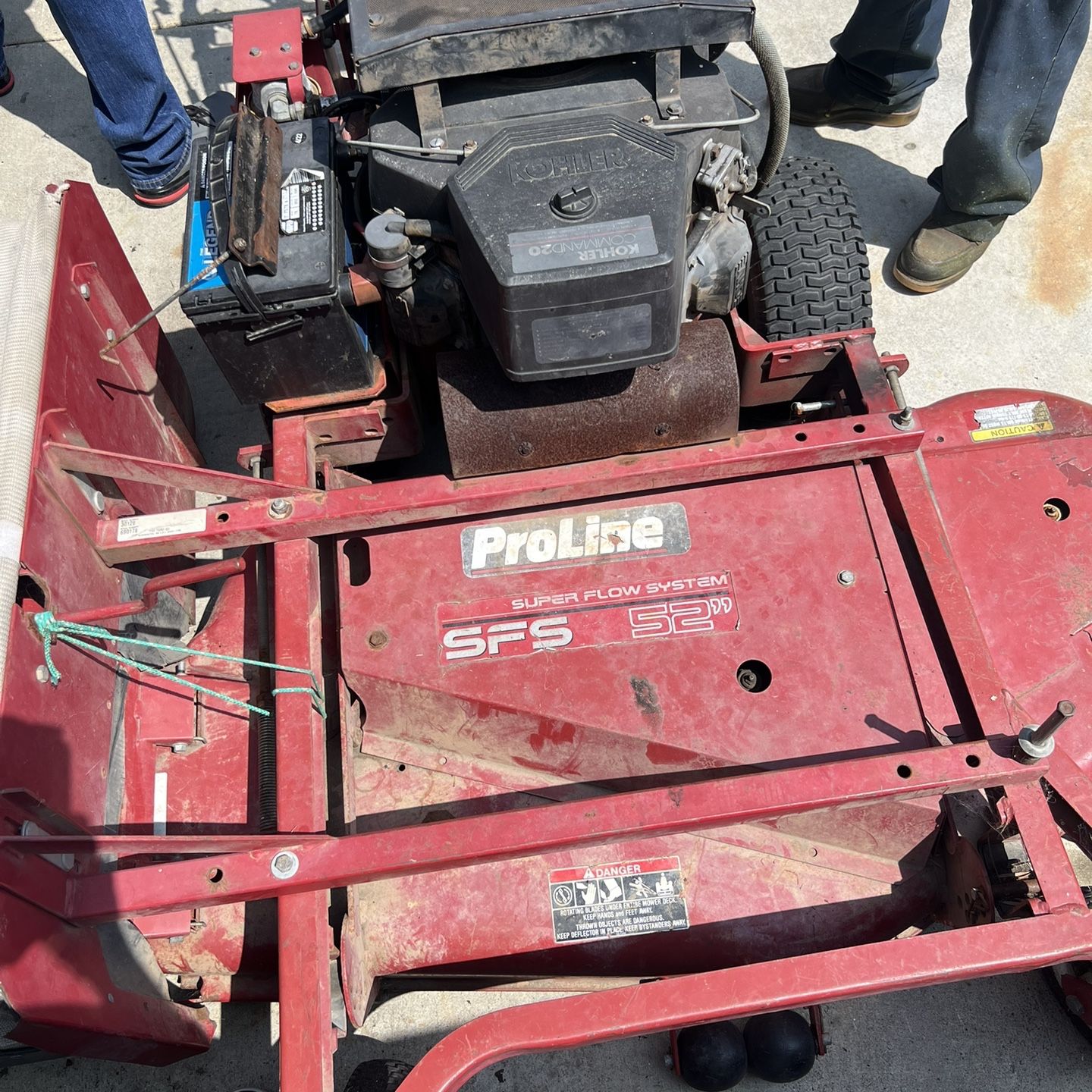 Lawn Mower SFS 52’’   $1300 0bo 