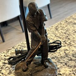 Golfer Desk Lamp