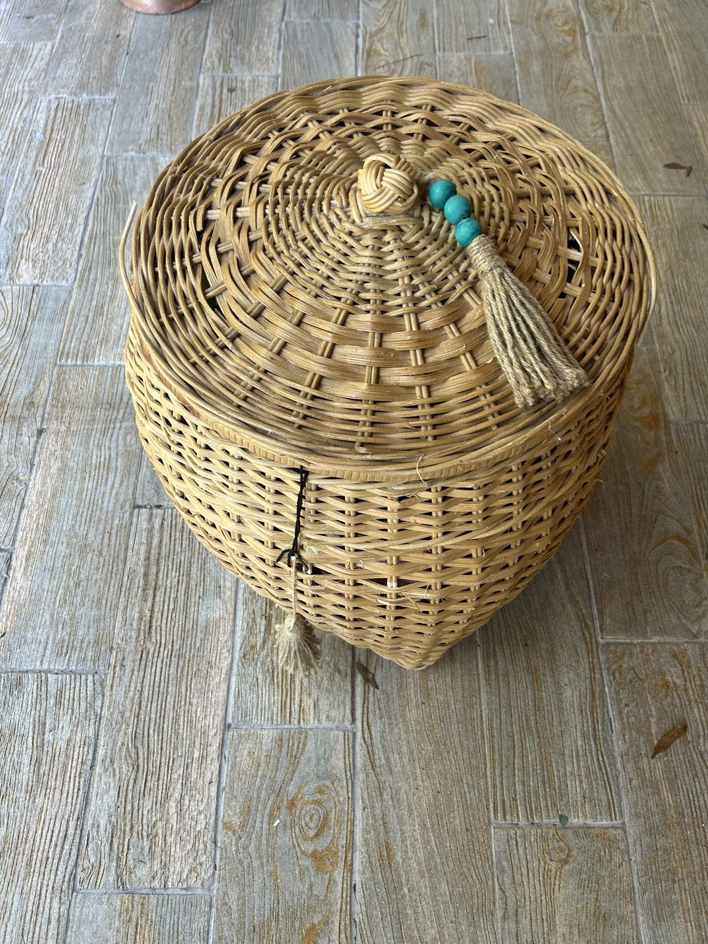 Basket And Large Legos