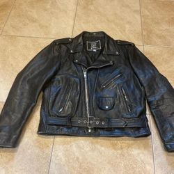 Unik Authentic Leather Jacket 100% Leather 