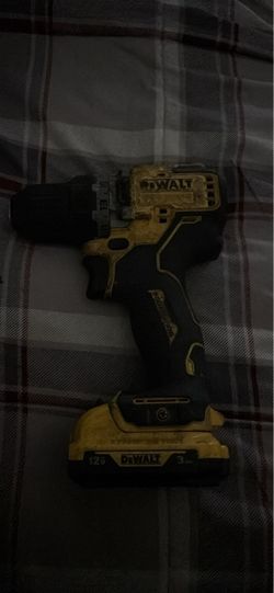 DeWalt 12V Cordless Drill with Battery