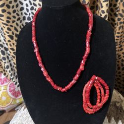 Red Men’s Choker