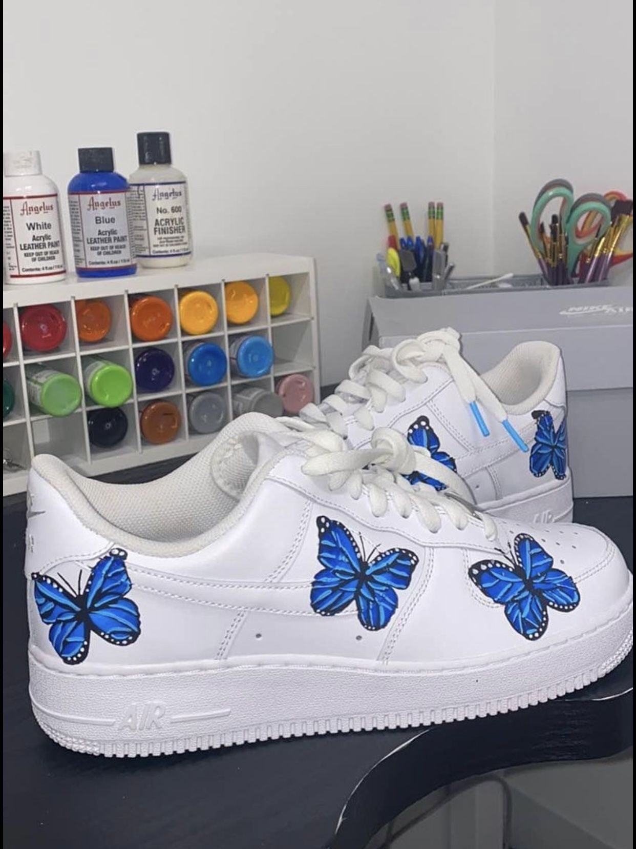 Nike Air Force Blue Butterfly Men's