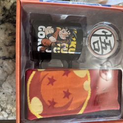 Dragon Ball Z Gift Set , Coffee Mug And Socks