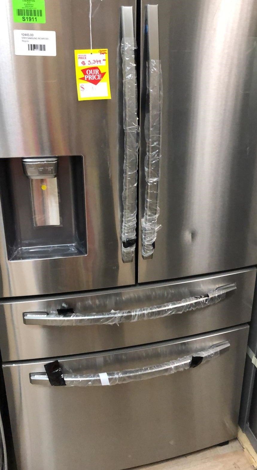 SAMSUNG RF24RSR 23 cu. ft. 4 Door French Door Refrigerator