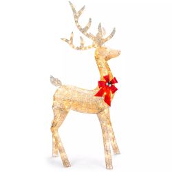 Pre-Lit Christmas Reindeer Decoration