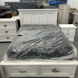 White Bedframe