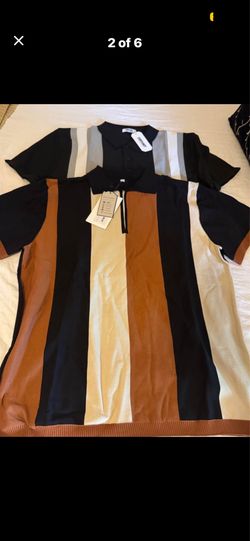 New 2 shirts for men size M take both for $50 hablo español.