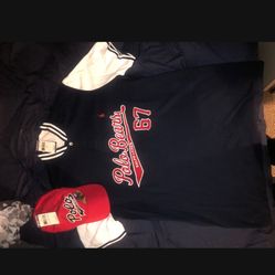 Polo Bear Hat And Polo Shirt Rare 