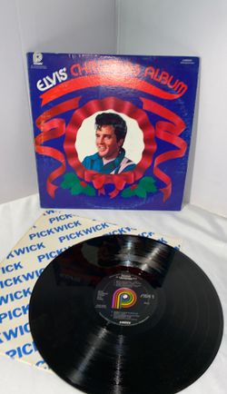 Elvis Christmas vinyl album