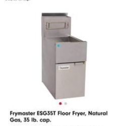 Frymaster 35lb high frequency fryer, gas